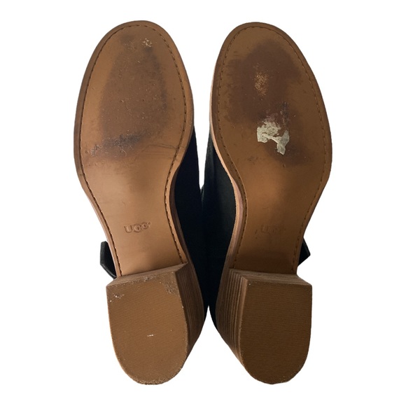 UGG 'Elora' Antilope Boots in Black Womens Size 10 - Picture 5 of 6